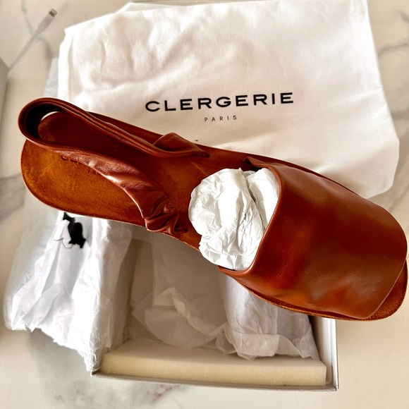NIB Clergerie Volar brown sandals Size 41.5 / 11 - Picture 2 of 9